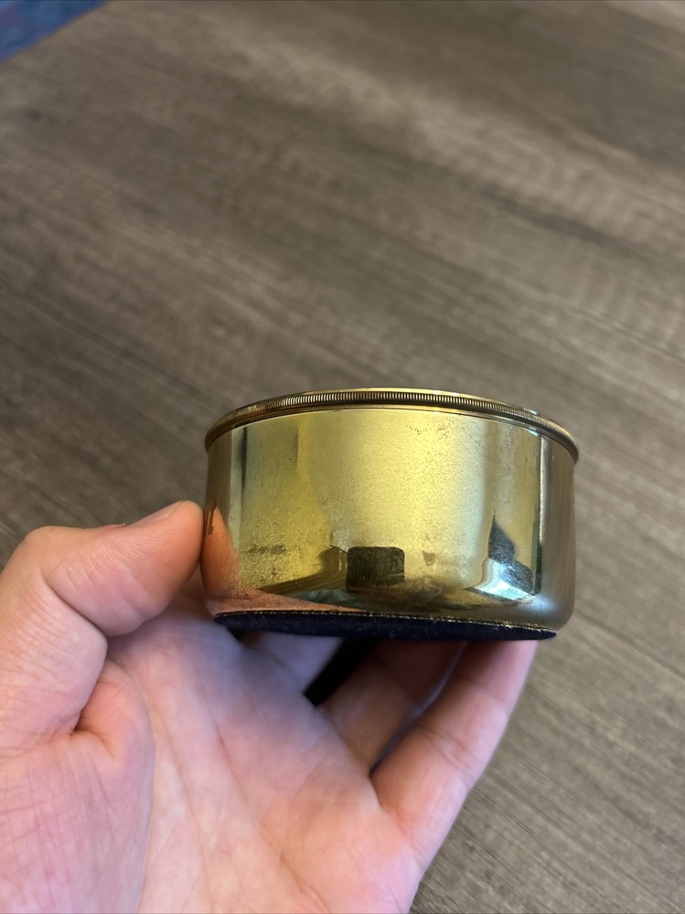Vintage Microsoft Electronics Van Cort Instrument Makers Brass Compass Rare