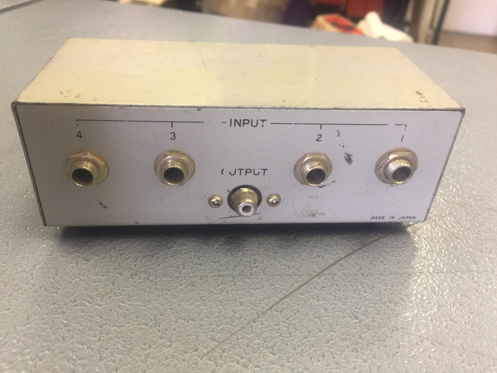 Vintage Claricon Transistorized Microphone Mixer No. 44-460