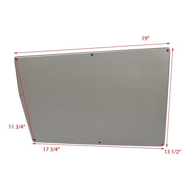 Carver Yachts Boat Electronic Panel 5766128 | Brushed Silver