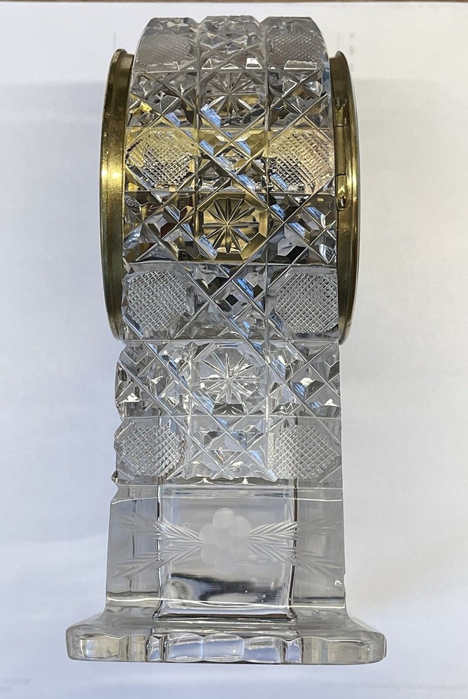 Crystal Glass Clock Mantle/Carriage Clock Movement