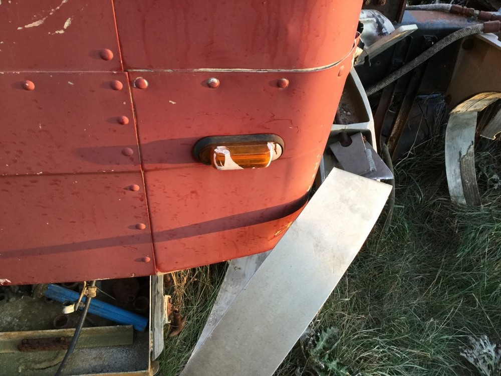 Peterbilt 352 COE ALUMINUM Left/Driver REAR CAB CORNER Panel