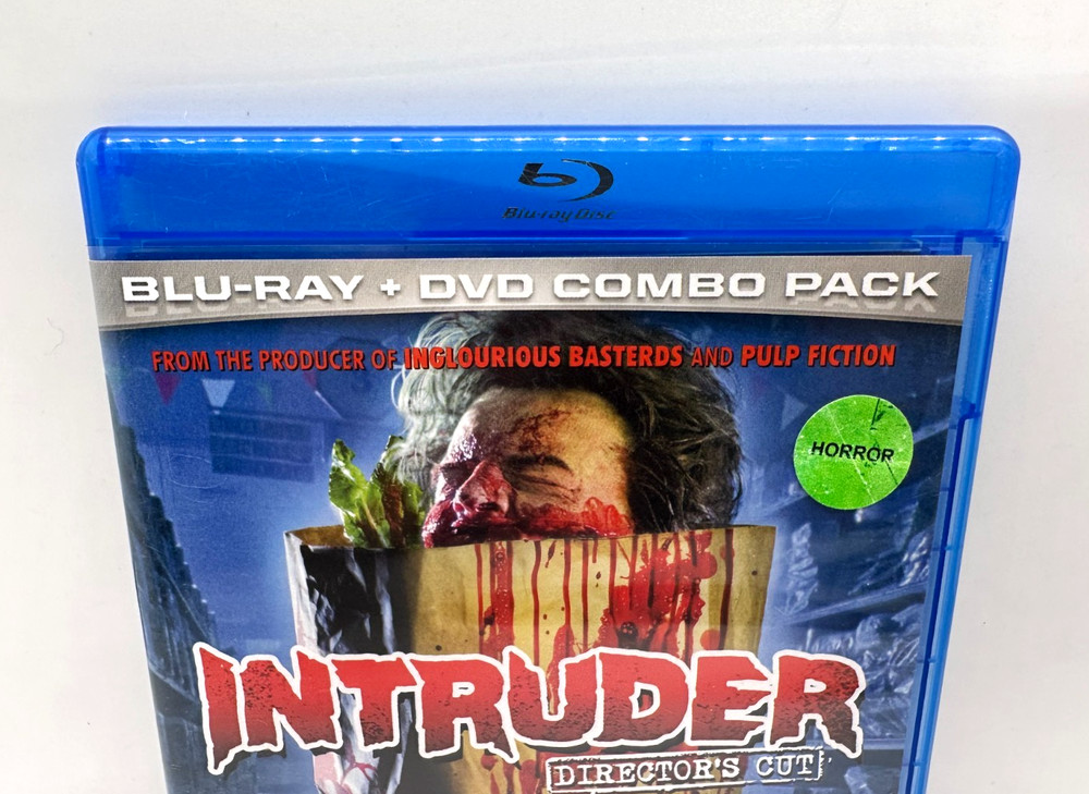 Intruder Directors Cut Blue Ray Replacement Case for 2 Discs - Empty Box