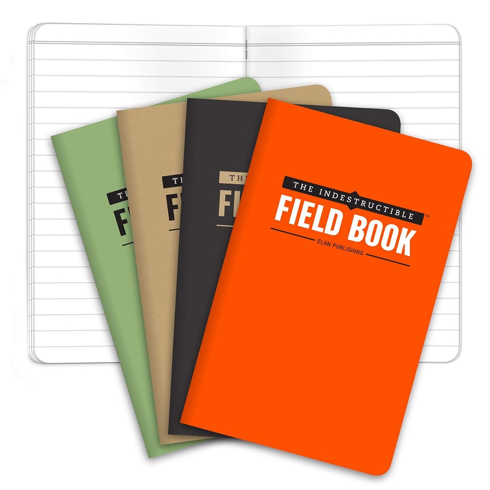 The Indestructible, Waterproof, Tearproof, Weatherproof Field Notebook - 3.5"...