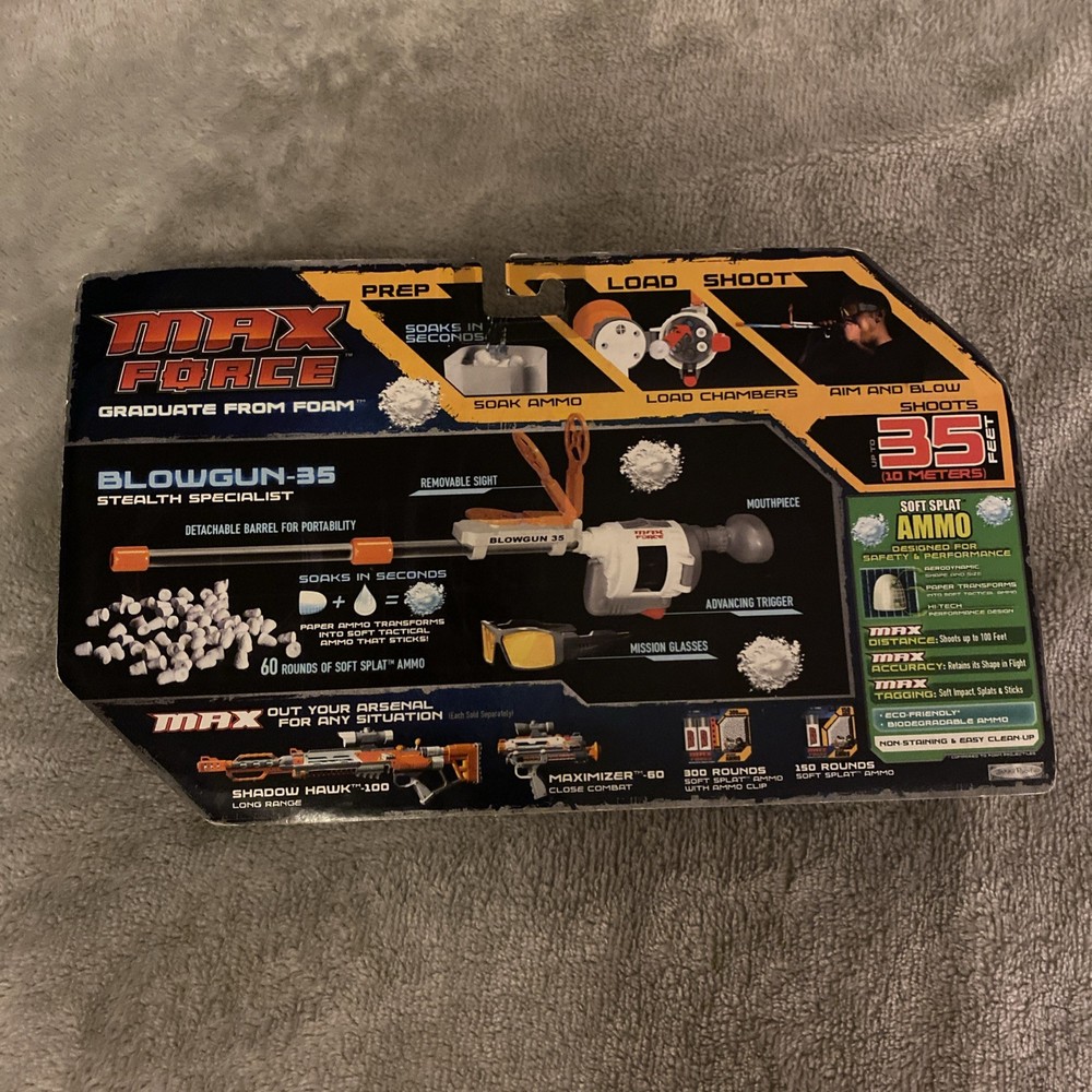 Jakks Pacific Max Force Blow Gun 35
