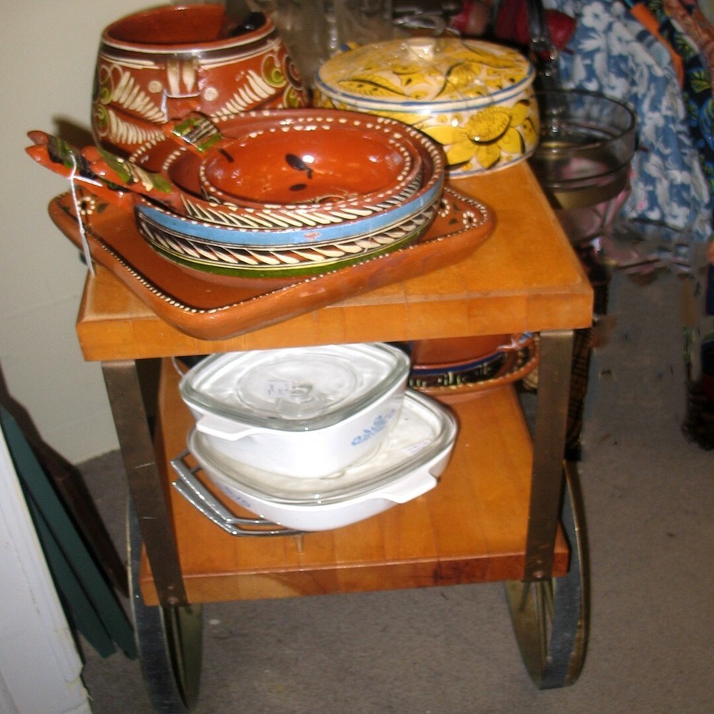 GARDEN BAR CART