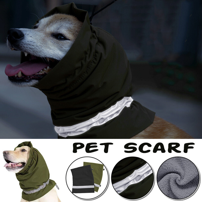 Cat Dog Cold-proof Warm Neck Protection Adjustable Pet Windproof Scarf