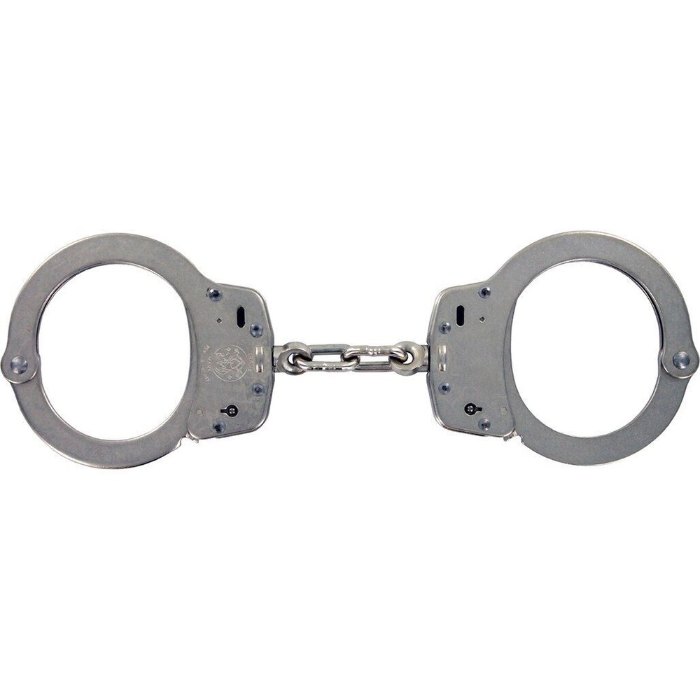 Smith & Wesson Model 100-1 Handcuffs, Nickel