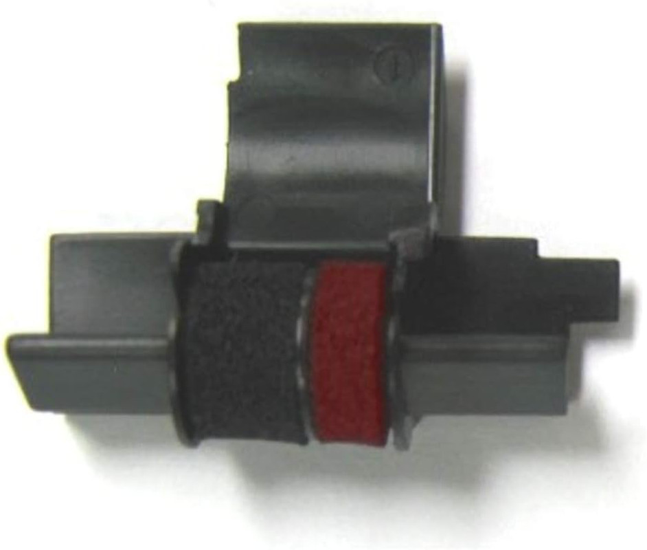 (3 Pack) Compatible/Replacement Calculator Ink Roller Black/Red IR-4