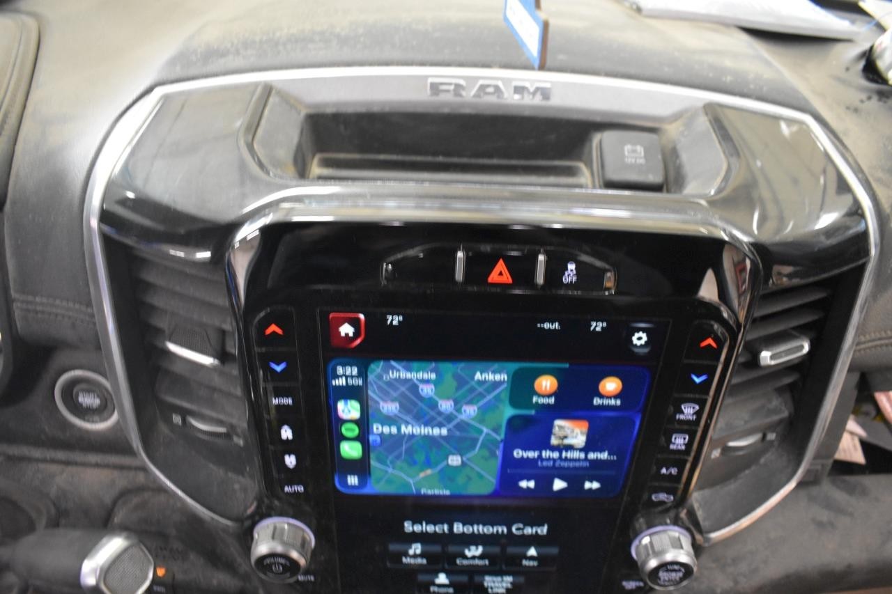 2021 RAM 2500 12" UCONNECT 5 OEM RADIO W/ CONTROL PANEL & MODULE UAX W/ 4C NAV