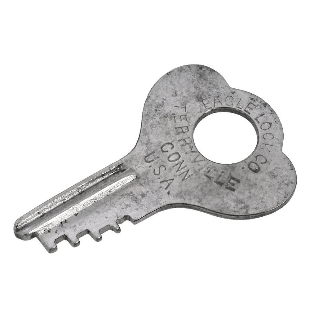 EAGLE LOCK Co. Key - Code 10N102 - Vintage Key Eagle Key - ref.k725