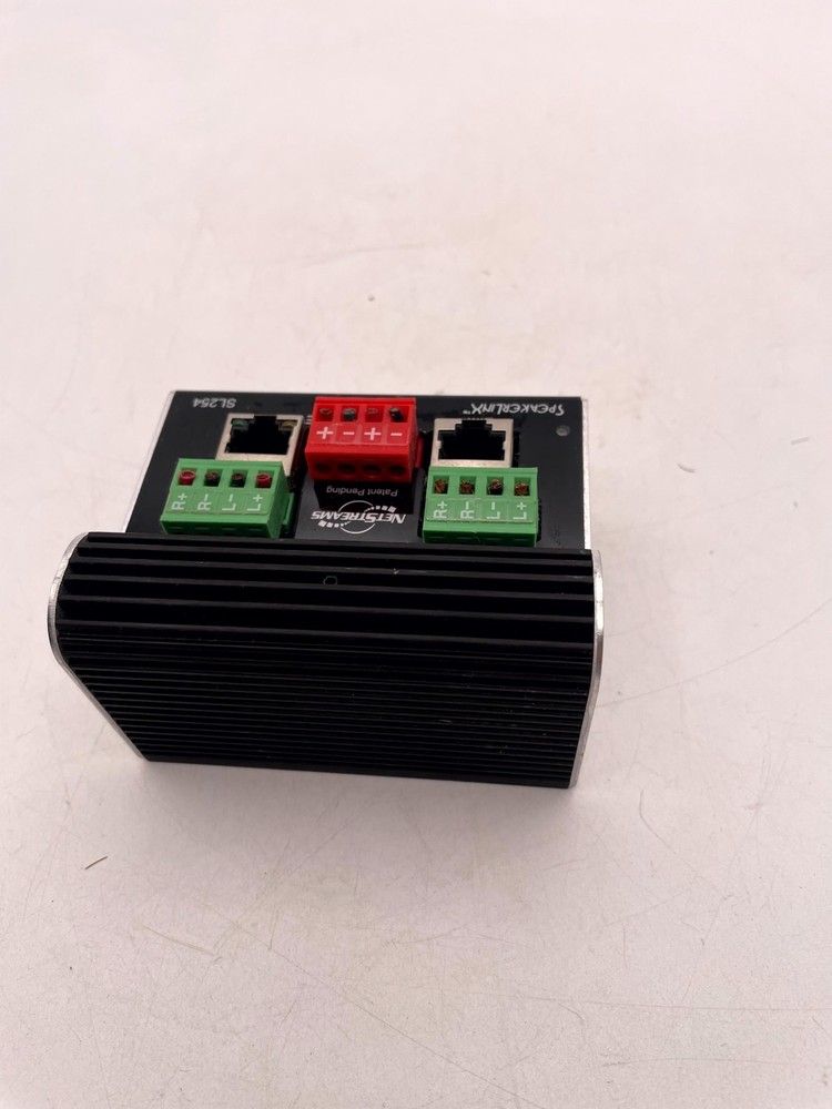 Netstreams SpeakerLinx SL254 IP-Based Room Controller Amplifier Black EIM Port