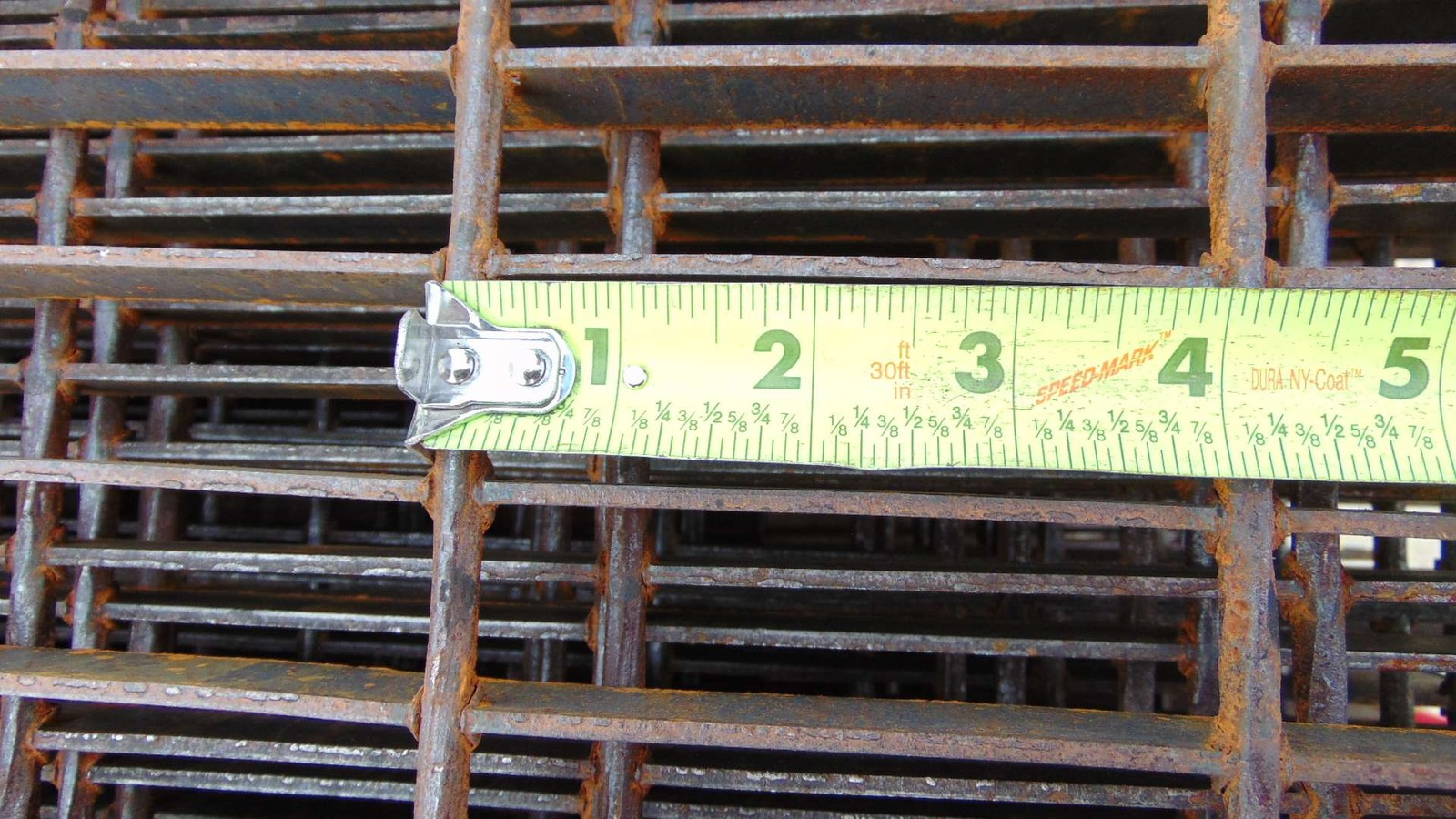 Steel Grating - 29-3/4" x 21' x 1" - Walkway, Drain Cover, Decking