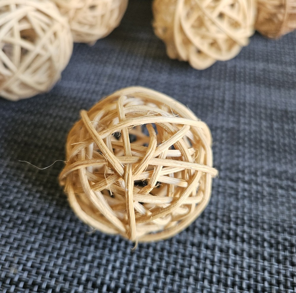 40 Wicker Craft Balls