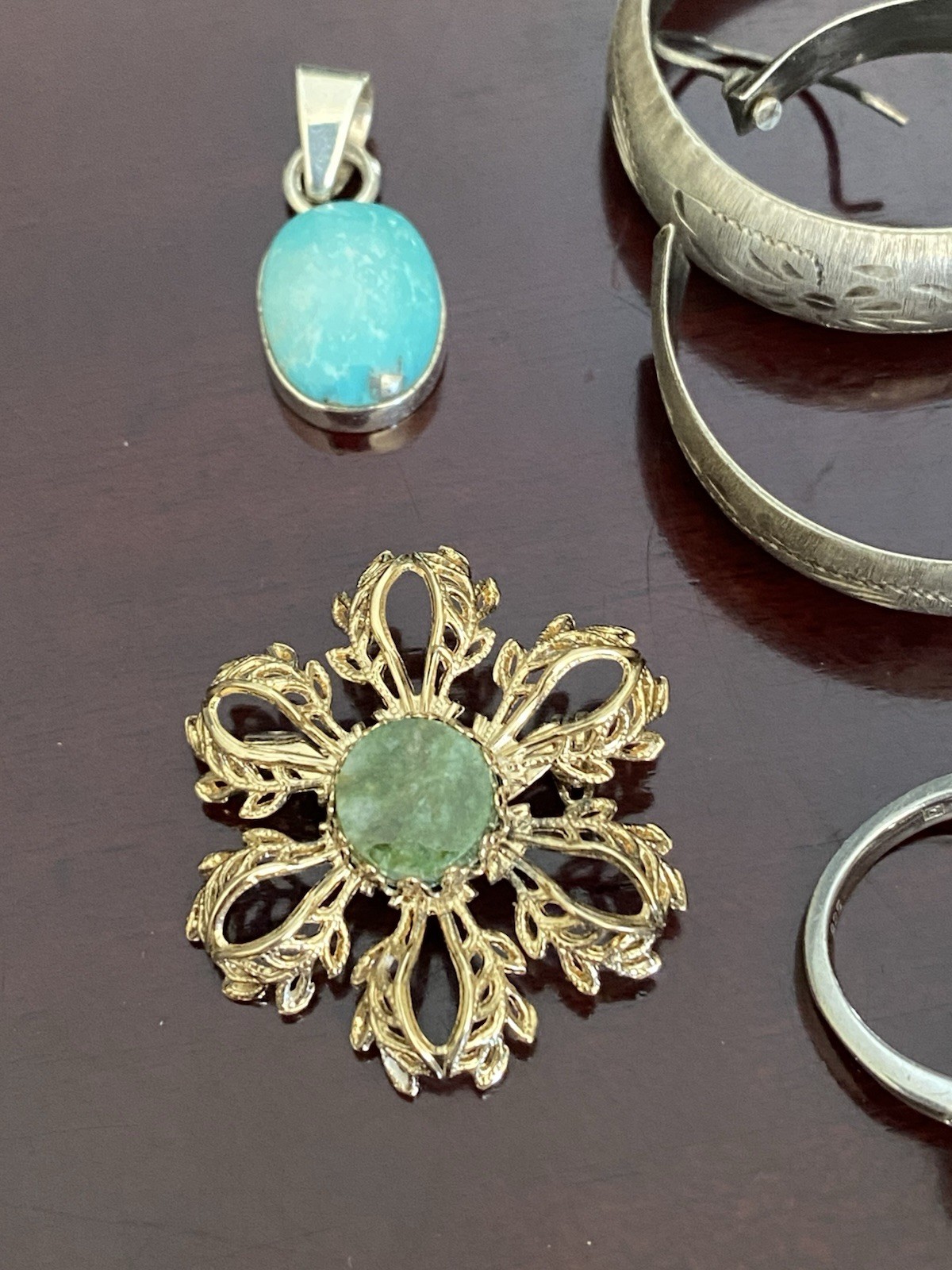 59 grams Sterling Silver Lot 925 Jewelry Rings Bracelets Pendant Earrings