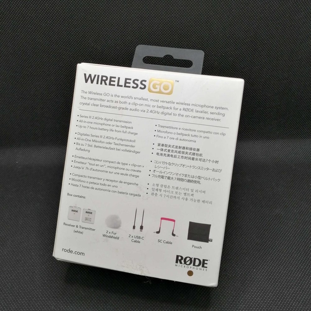 RODE Wireless Microphone GO Used