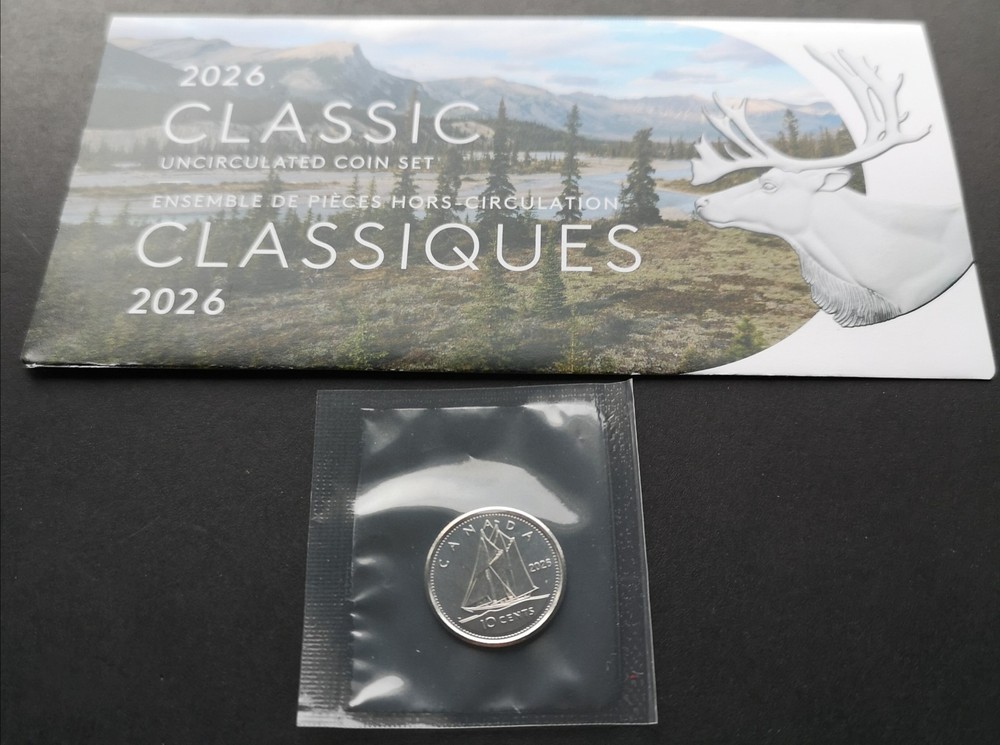 ***  CANADA   10   CENTS   2026  ***  SEALED  PROOF  LIKE  ***