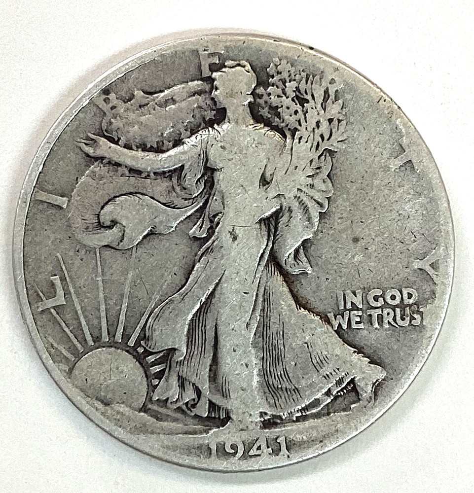 1941 Walking Liberty Half Dollar