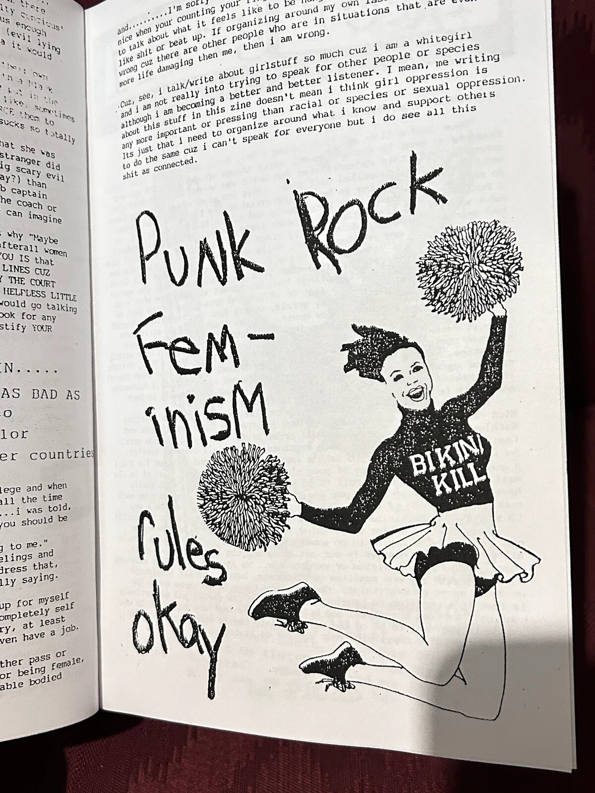 Riot Grrrl Revival: Collectible Zine Pack Featuring 4 ZINES by KATHLEEN HANNA!