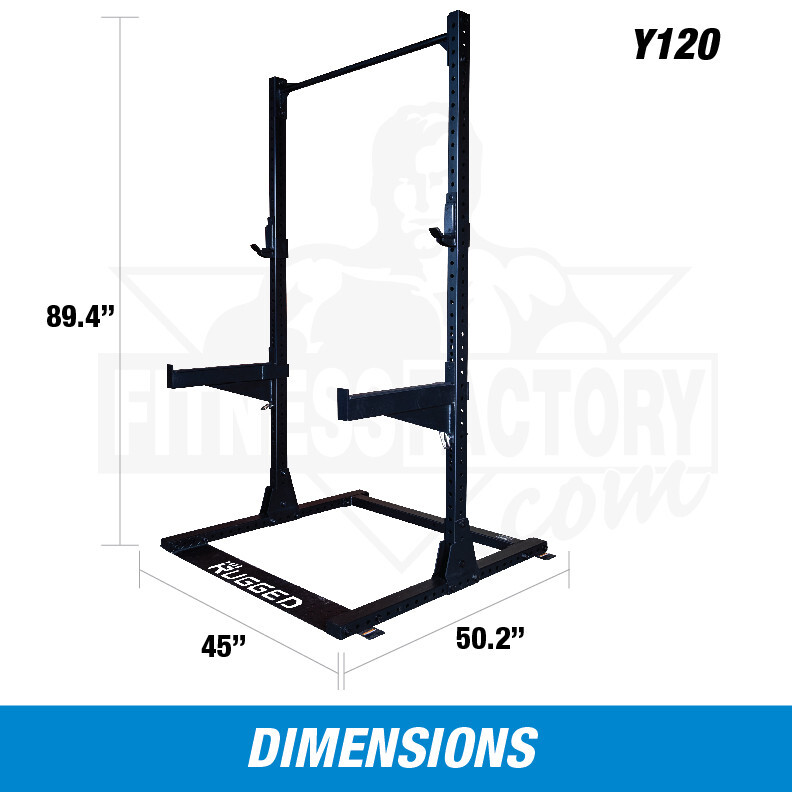 Rugged Fitness Half Rack