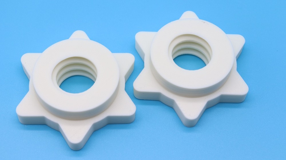 2pk 1" Weight  Spinlock Collars Check Nut Spin Lock Screw Dumbbell Barbell