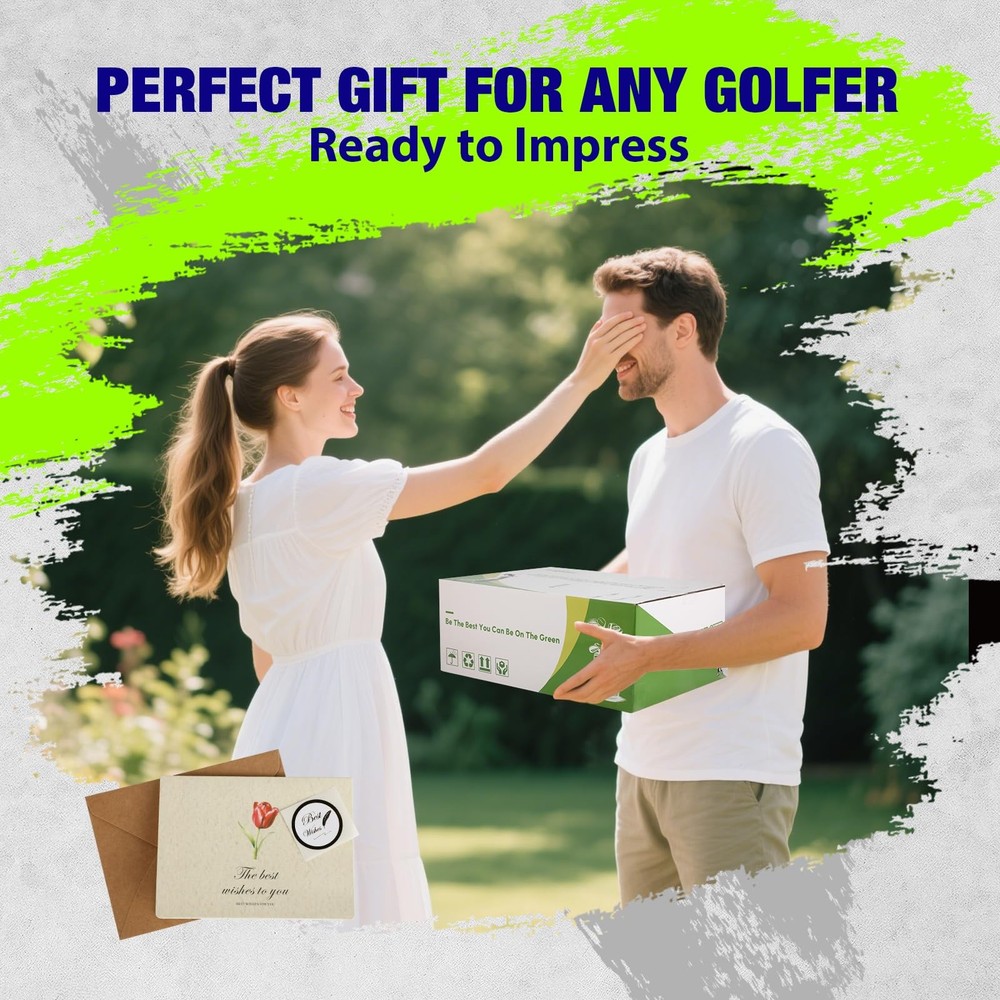 Golf Net, Pro-Grade 10x7 FT Golf Practice Net Kit with 2-in-1 Replaceable Non...