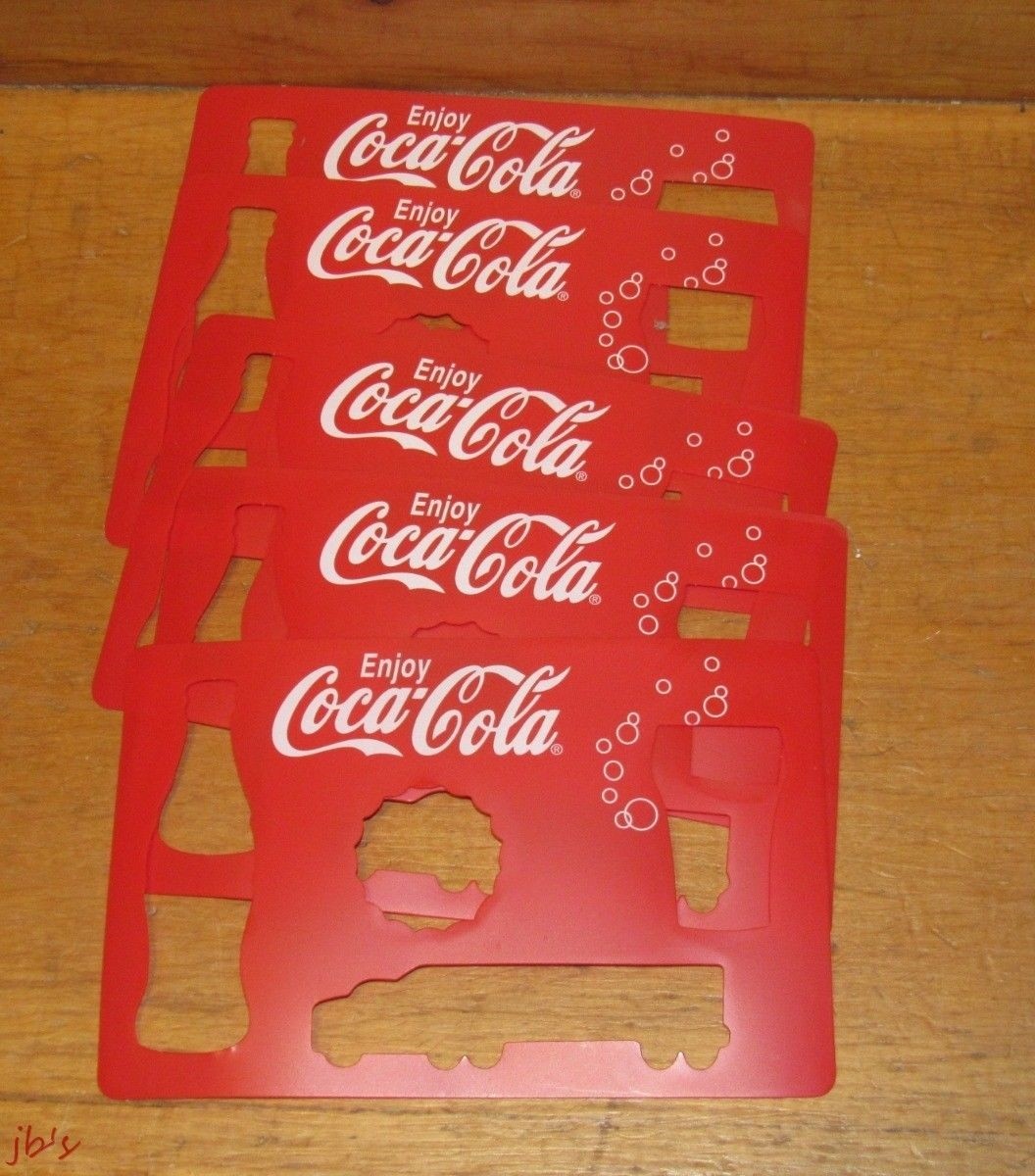 Coca-Cola Stencils Vintage New Old stock Five Stencils 1 price