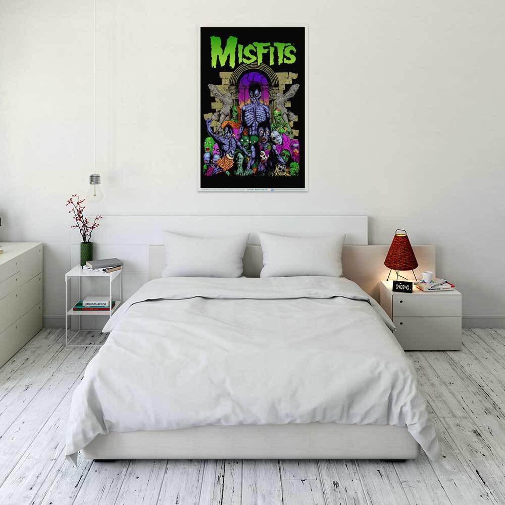 Misfits Earth A.D. Blacklight Poster 23" x 35"