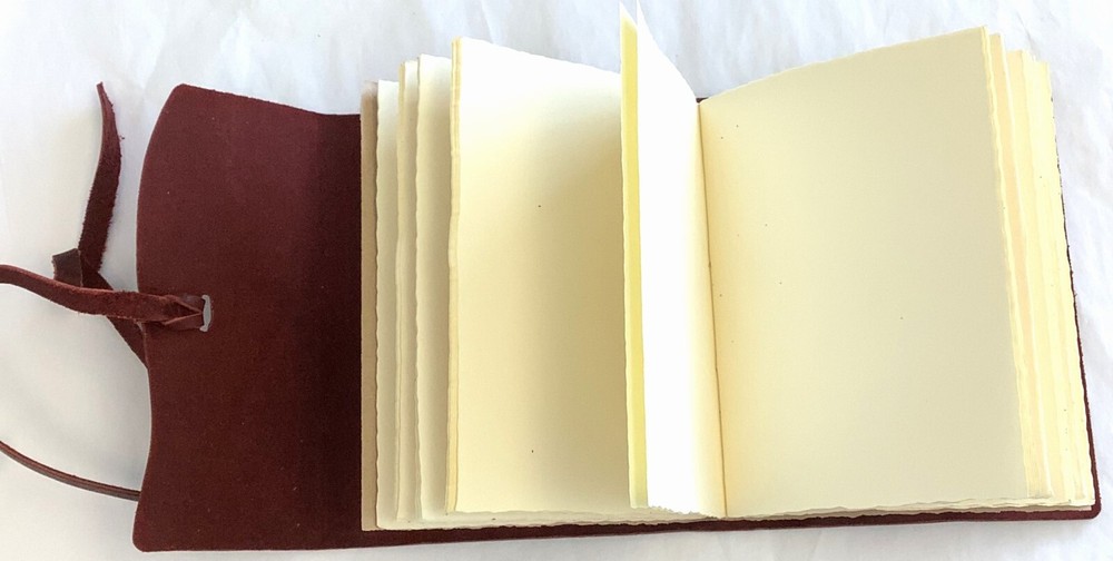 Rustico Good Book Leather Journal - Wrap Closure