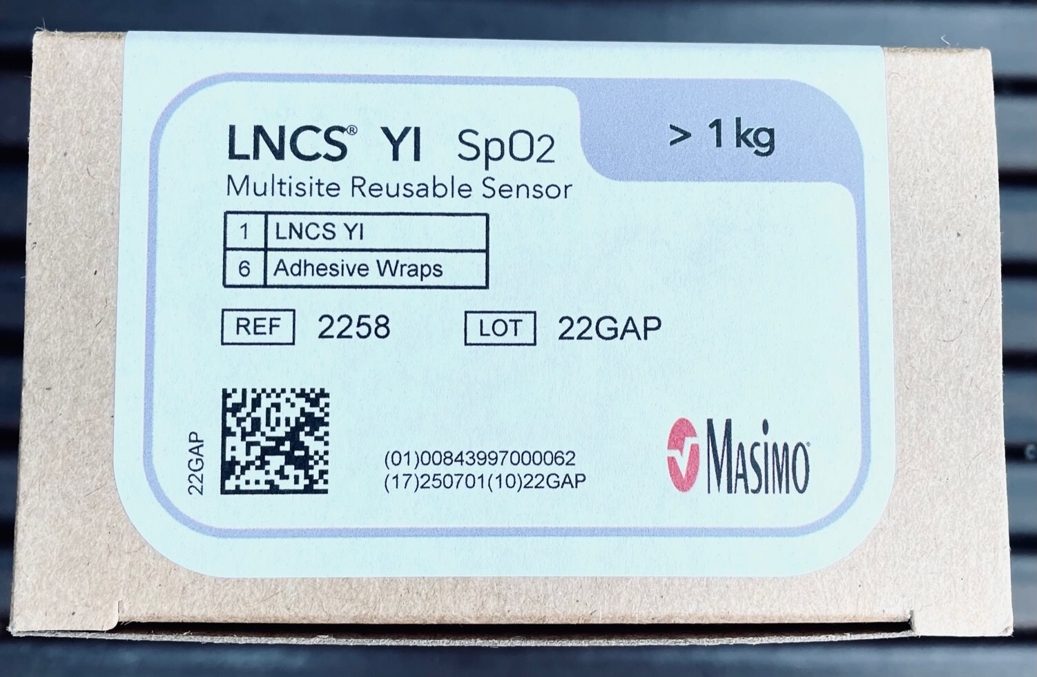 Masimo LNCS YI SPO2 (2258) - Multisite Reusable Sensor