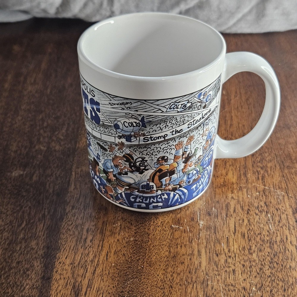 Indianapolis Colts ceramic mug Custom Edge inc.