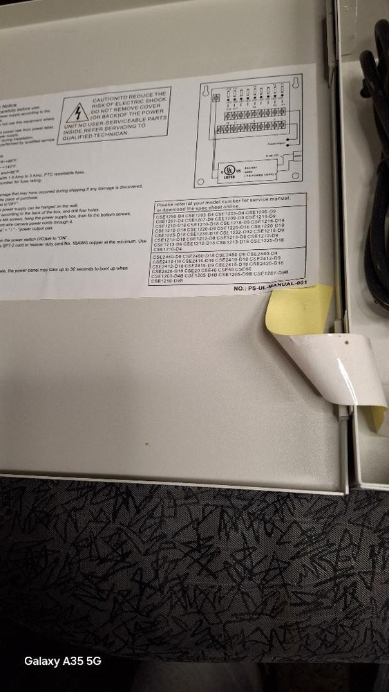 12V DC 9 Channel Power Distribution Box with screw Lock