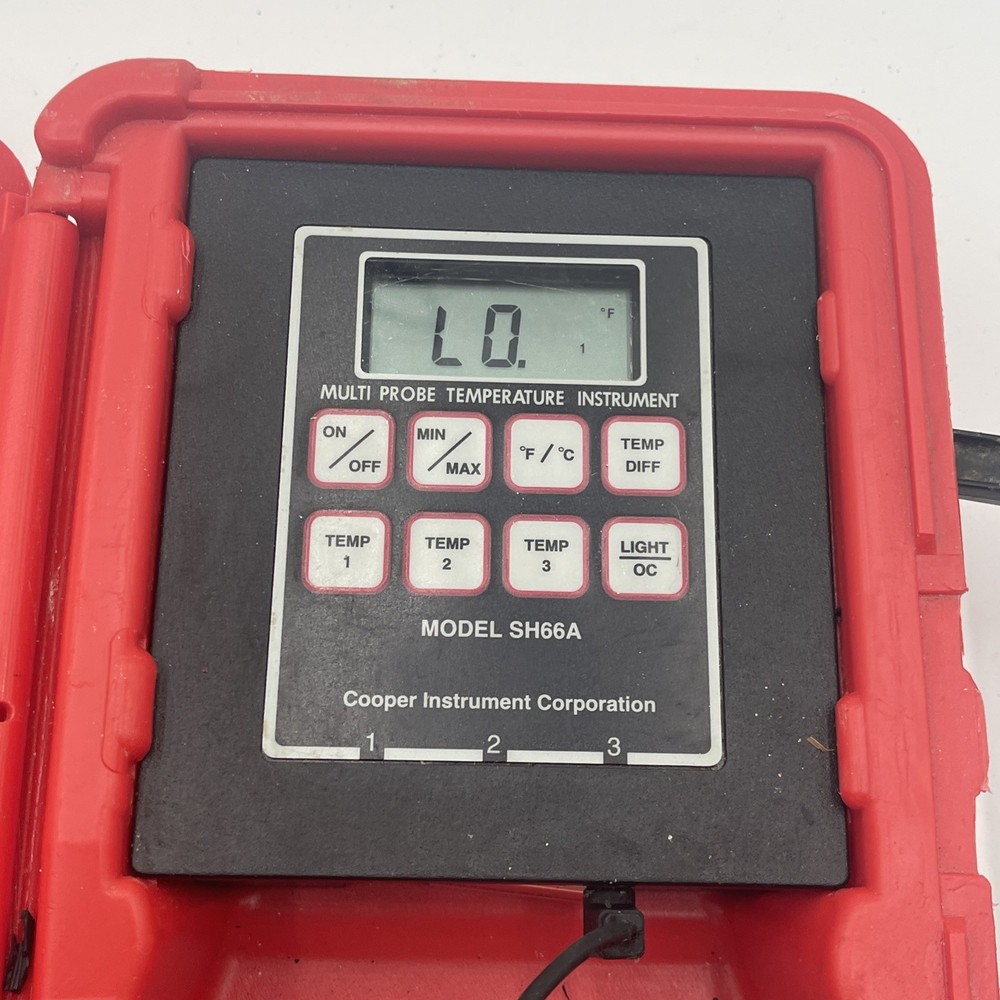 Cooper SH66A Digital Temperaturę Instrument Tested