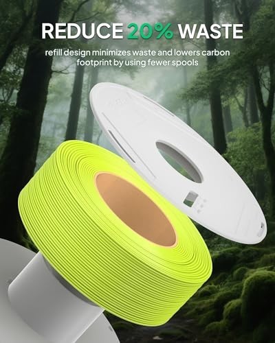 4KG 1.75mm 3D Printer Filament Bundle - No Spool, High Precision, Black, White,
