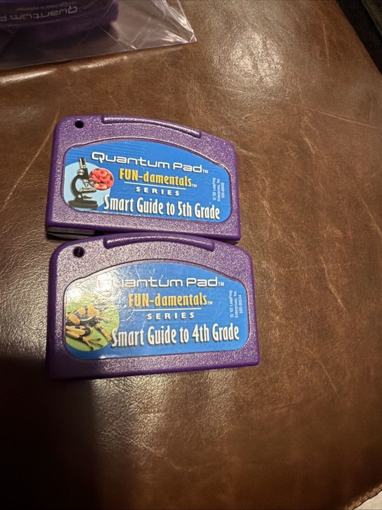 4th And 5th Grade Leap Pad Quantum Cartridges