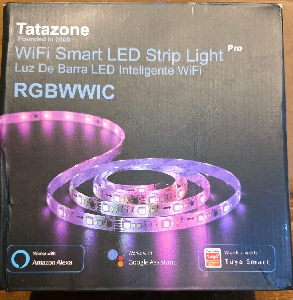 65ft RGBIC Smart LED Strip Lights  App & Remote Controlled Color Changing Lights