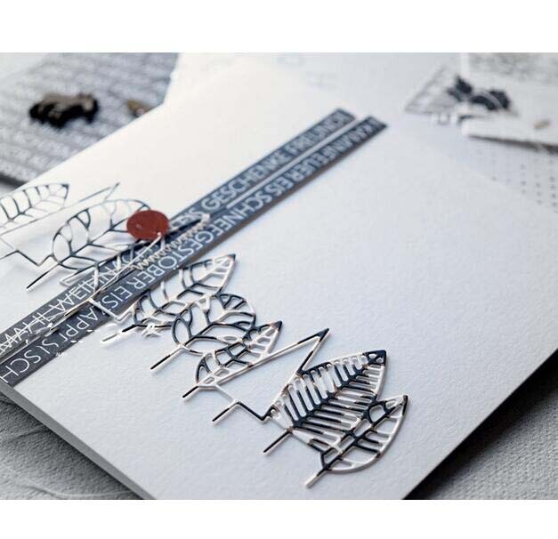 Tree Forest Metal Cutting Dies Scrapbooking Making DIY Decorative Stencil Cuts