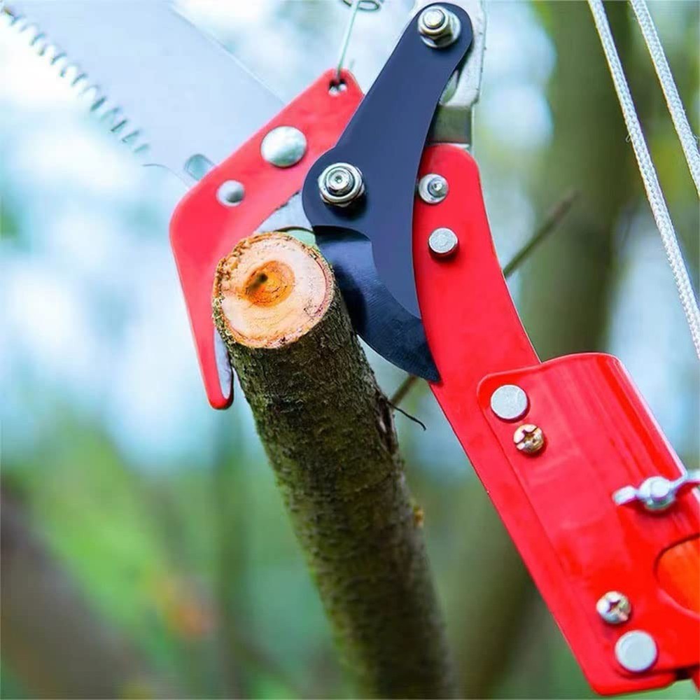 Extendable Pole Saw Branch Trimmer Pruner Head for Tree Trimming Pruning