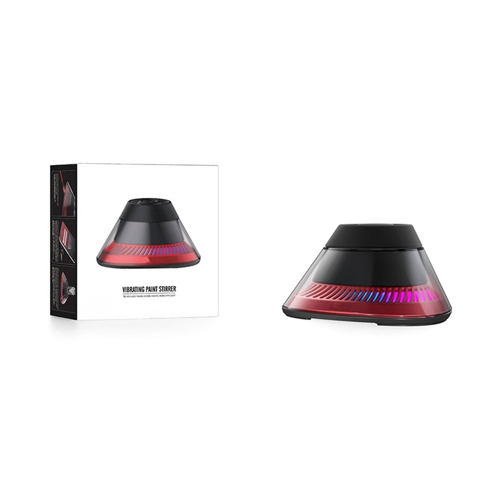 Oscillating Stirrer Tool with App Control for Paint Bottle Mixing and Modeling