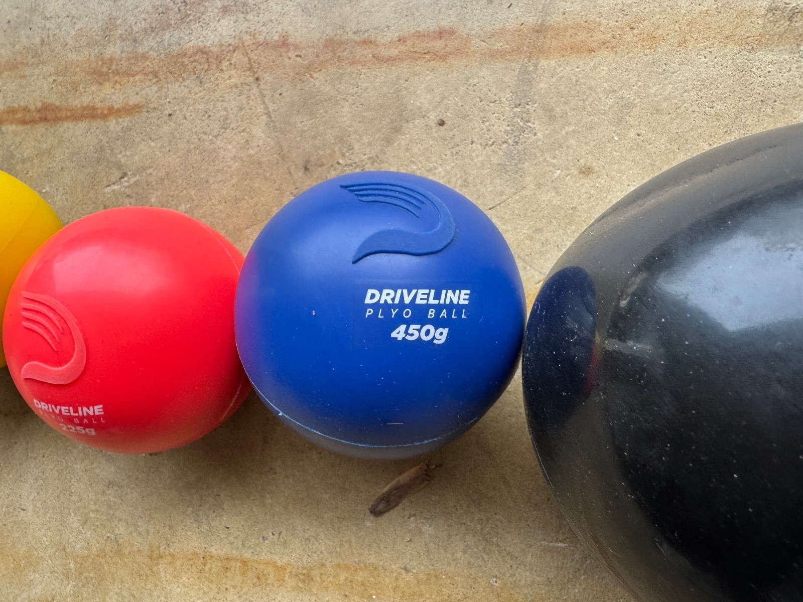 Set Of 5 Balls - Driveline Plyo Weighted Balls - Used