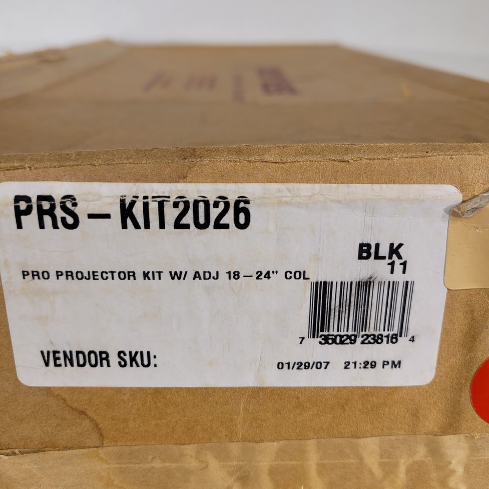 Peerless Industries PRS-KIT2026 Adjustable Projector Ceiling Mount 18-24" Column