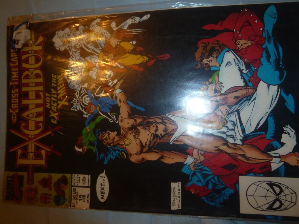 marvel comics excalibur feb 19 comic book