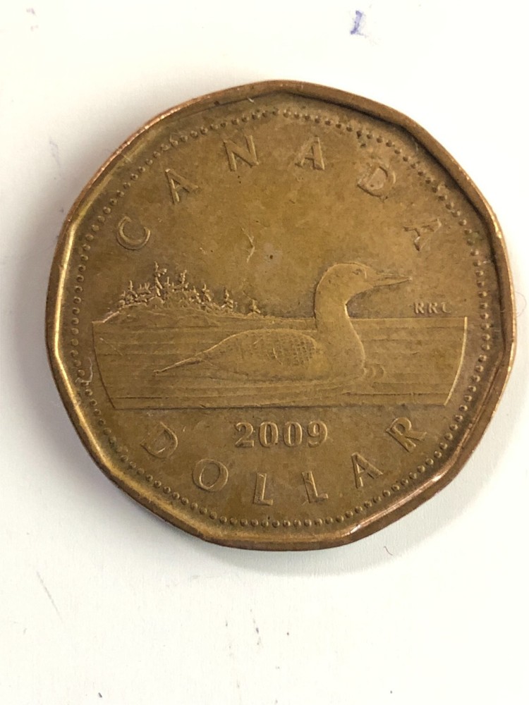 2009 Canada 1 Canadian dollar coin