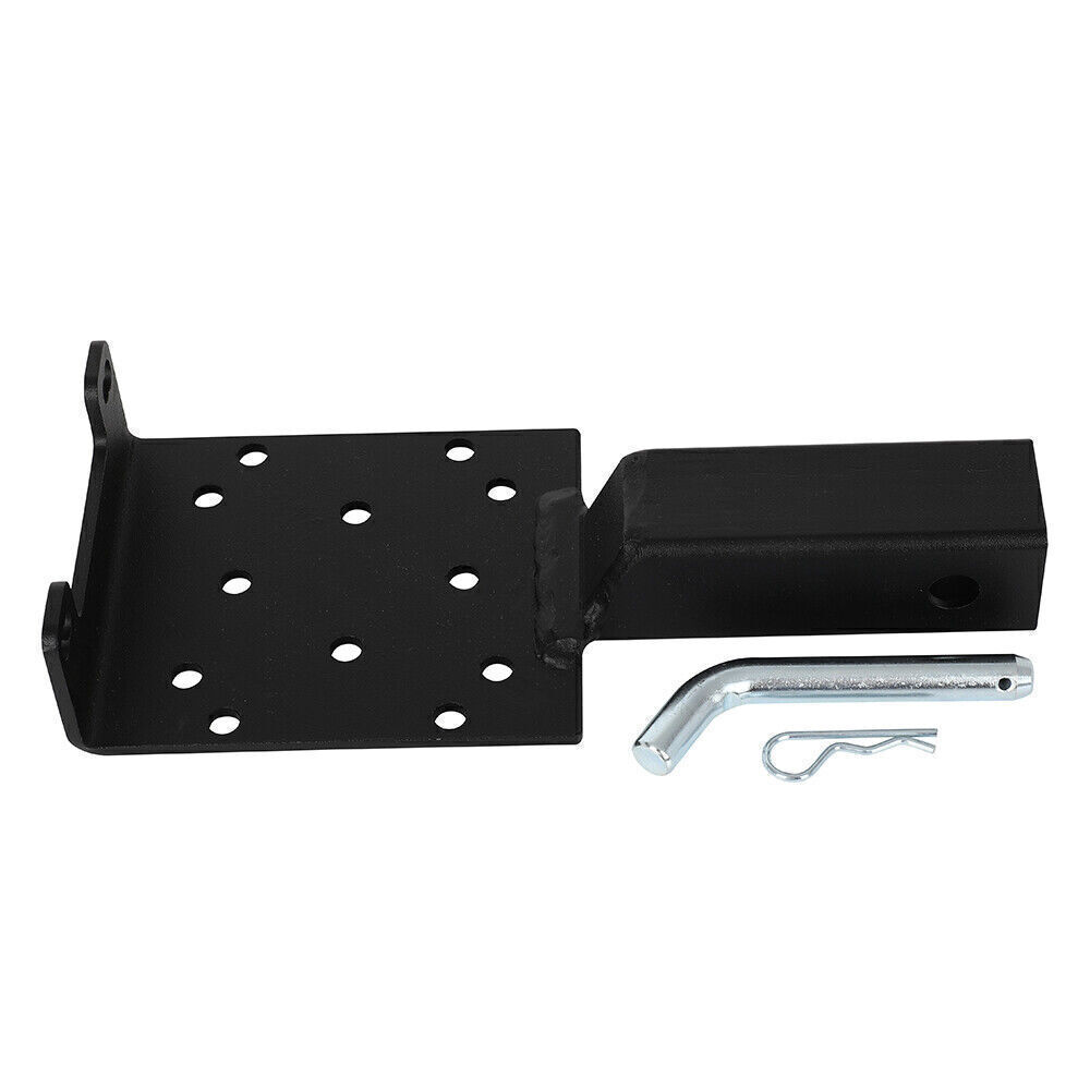 Universal 2" Receiver Trailer Hitch Winch Mount Plate Winch Mounting Bracket