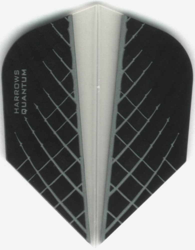 Clear Harrows QUANTUM Dart Flights: 3 per set