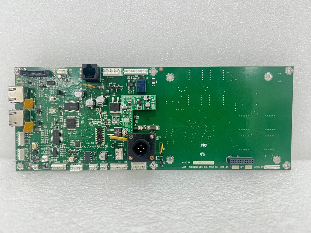 Asyst 3200-4347-04 Rev A Static Entry Node, 300mm, PCB, FAB 3000-4347-03