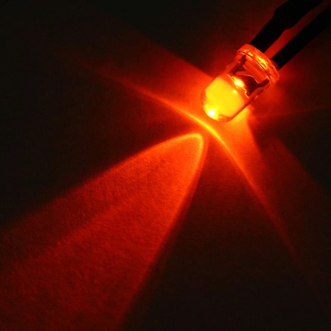 100X 3mm Pre Wired DC5V-12V Micro LED Lights Emitting Diodes Mini Bulbs Lamp NEW