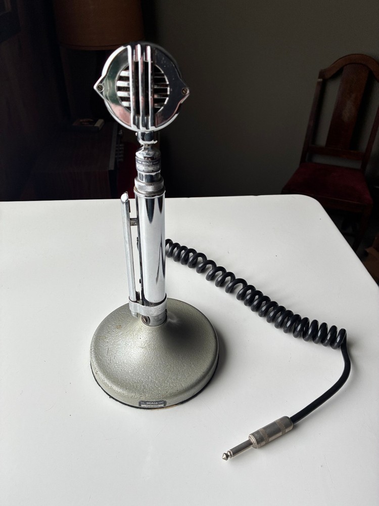 Astatic 10-D Microphone on T-UG8 stand