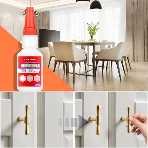 Wateproof Clear Metal Superglue - Instant Drying - 1 Pack