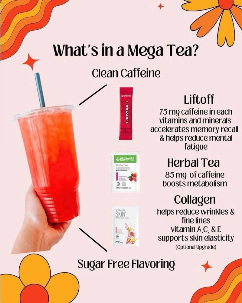 Herbalife ON THE GO- MEGA TEA KIT