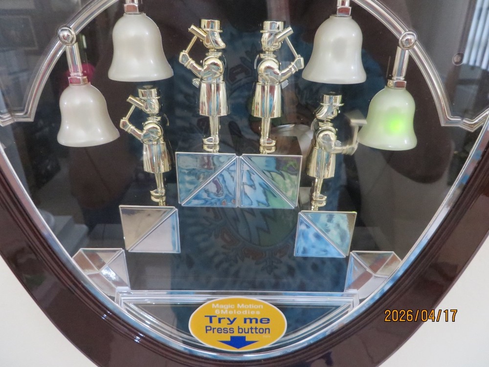 RHYTHM CLOCK - Rising Ringers - 4MH687-R23